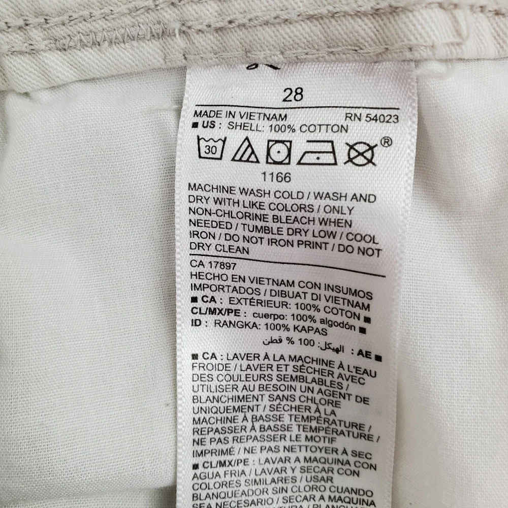 Old Navy cotton chino shorts size 28 - Picture 4 of 8